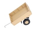 thumbnail image 3 of RC Car, High Simulation Metal Tires Fine Workmanship Remote Control Trailer  For Modification Yellow,Green, 3 of 8