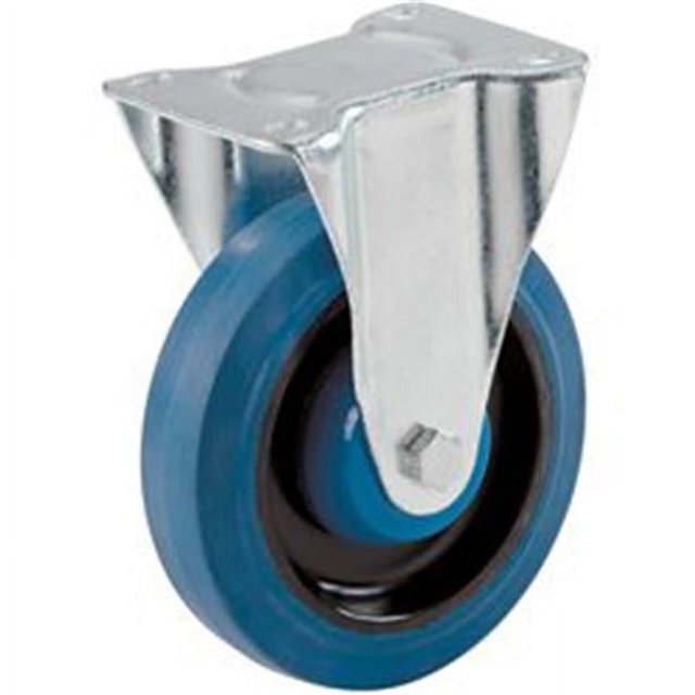 Shepherd Hardware 3664 Frein Pivotant TPU 4 Po, Noir & Bleu