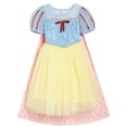 thumbnail image 1 of Robe Fille Princess Robe en Maille Costume Fête d'Anniversaire Cosplay Costume de Noël, 1 of 6