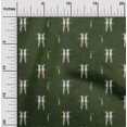 thumbnail image 1 of oneOone Viscose Jersey Fabric Ikat Style Kasuri Print Sewing Fabric BTY 60 Inch Wide, 1 of 5