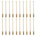 thumbnail image 1 of SHISUYAN 20Pcs Stick Copper Brooches Safety Long Needle Pin Jewelry Accessories, 1 of 9
