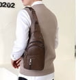 thumbnail image 4 of Nilvkv Strap Bag Crossbody Backpack with With Headphone Hole Strap Backpack Hiking Backpack Multipurpose Crossbody Chest Bag, 4 of 6