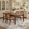thumbnail image 4 of UERMEI 6'x9' Area Rugs for Living Room, Washable Non Slip Indoor Rug for Bedroom Home Decor Carpets, Modern Abstract Printed Carpet, Brown, 4 of 10