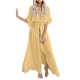 thumbnail image 1 of Cache-maillots pour Maillots de Bain Femmes Robe Mode Femme Décontractée Printemps et Été Ajourée Plage Style Long Cache-Maillots Cache-Maillots pour Femmes en Liquidation, 1 of 5
