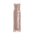 thumbnail image 3 of Dvkptbk Robe Cocktai de Fête pour Femmes à Bretelles Spaghetti, Robe Midi de Boîte de Nuit à Paillettes, Robe Tube Sans Manches à Taille Haute, Robe Moulante de Fête à Paillettes Scintillantes, 3 of 3