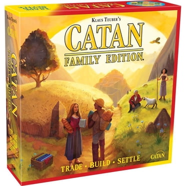 CATAN Family Edition – Strategy Board Game for Families – English Version