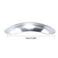 thumbnail image 3 of Becaristey Silver Motorcycle Mudguard For All Bikers Easy Installation And Anti-corrosion Protection, 3 of 6