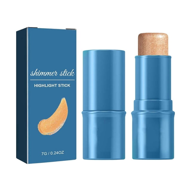 WIFKLSIIPG Multifunctional High Gloss Shadow Stick Three Natural and Lightweight Lazy Contouring