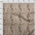 thumbnail image 2 of oneOone Cotton Silk Fabric Triangle Geometric Printed Craft Fabric BTY 42 Inch Wide, 2 of 5