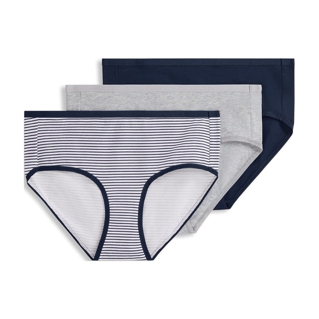 Jockey Culotte Hipster Extensible en Coton Biologique pour Femmes - Lot de 3