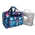 thumbnail image 4 of Durable Nylon Sewing Machine 46x32x23cm Large Capacity Handbag Tote Light Blue, 4 of 8