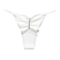 thumbnail image 1 of B91xZ Culottes pour Femmes Grande Taille Classiques en Coton, sous-Vêtements, Évacuation de l'Humidité, Blanc m, 1 of 2