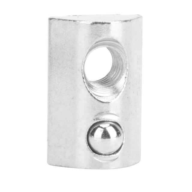 50Pcs Spring Rolls Elastic Nut Carbon Steel T Slot Nuts for European Standard Aluminum Extrusion Profiles