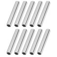 thumbnail image 3 of Straight Metal Pipe, 10Pcs 8mm Outer Diameter Aluminum Tubing 50mm Length Shaft  For DIY, 3 of 8