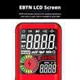 thumbnail image 2 of Amdohai BSIDE S10 Intelligent 9999 Counts Multimeter Digital LCD Display AC/DC Voltmeter Ohmmeter Test Resistance Capacitance Frequency Diode Continuity NCV Live Line with Flash Light Data Hold, 2 of 7