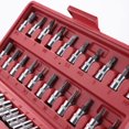 thumbnail image 3 of 46-In-1 Socket Set Multi Purpose Tool Kit | Wrench & Precision Sockets - Durable & Convenient In Carrying Tool Case | Chrome Vanadium Steel, Multi-Utility Carrying Case | Versatile Tool, 3 of 3