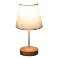 thumbnail image 1 of Birdeem Led Solid Wood Desk Lamp Stable Fabric Study Reading Lamp Suitable for Home Decoration Linen Plain Warm Night Light Indoor Lighting Desk Reading Lamp, 1 of 12