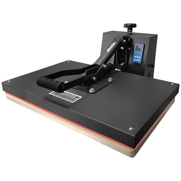 VEVOR Presse à Chaud 16x24, Machine de Presse à Chaud 1700W, Chauffage Rapide, Machine de Presse à Chaud Haute Pression pour T-Shirt, Imprimante Industrielle Numérique par Sublimation pour Vinyle de Transfert Thermique, Facile à Utiliser, Noir