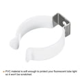 thumbnail image 4 of Unique Bargains Support de Clips en U T12 pour Ampoule DEL, Support de Montage, Pince pour Tube Fluorescent, Blanc, Lot de 6, 4 of 5