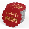 thumbnail image 4 of Inkdotpot Pack Of 100 Real Gold Foil Paper Tags Ready To Pop Baby Shower Favor Hang Tags, 4 of 6