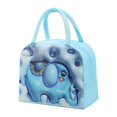 thumbnail image 2 of Oleegame 2 Pcs Sac de Rangement pour Produits à Main Sac Isolé Sac pour Boîte à Lunch Sac à Lunch Chiot Brun (Isolation 3D) Bleu, 2 of 9