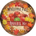 thumbnail image 1 of CEHVOM Fall Ornament Welcome Sign Decorative Vintage Wall Hanging Home Garden, 1 of 9