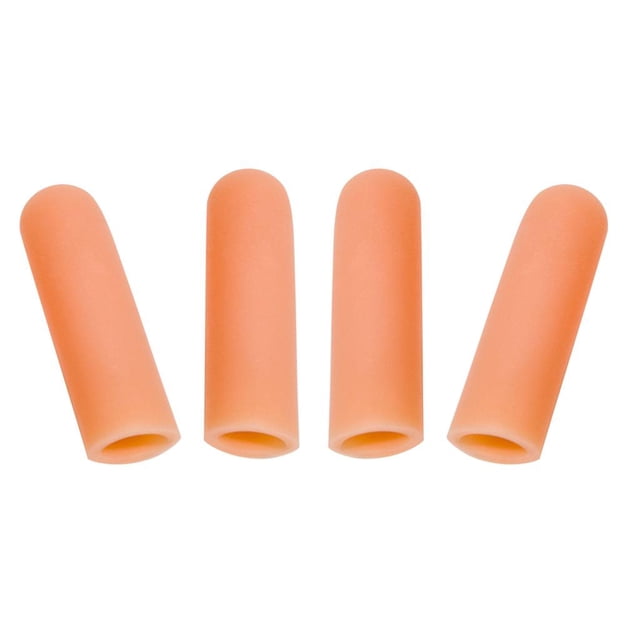 Gants de Compression pour Doigts, Bas de Contention en Silicone de Couleur Ton Peau, Conçus pour Protéger et Apaiser les Doigts. Fabriqués en Matériau Silicone, Ces Protecteurs pour Doigts Mesurent Environ 4,7 x 1,5 cm (1,85 x 0,59 Pouces) Chacun. Convenant pour Soulager la Douleur des Bouts de Doigts Fissurés, des Ampoules, des Callos et d'Autres États des Doigts. Peuvent Être Coupés pour un Ajustement Personnalisé et Utilisés pour des Activités comme l'Artisanat, la Dactylographie, la Peinture et le Jardinage.