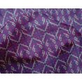 thumbnail image 4 of oneOone Silk Tabby Fabric Geometric & Paisley Block Print Fabric By Yard 42 Inch Wide, 4 of 4