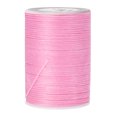 thumbnail image 1 of Unique Bargains Fil à Coudre en Cuir Ciré en Polyester Rose, 98 Yards, 1 of 5
