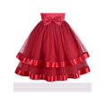 thumbnail image 5 of Flower Girls Dress Maroon Formal Party Princess Pageant Ball Gown 6 Years, 5 of 5