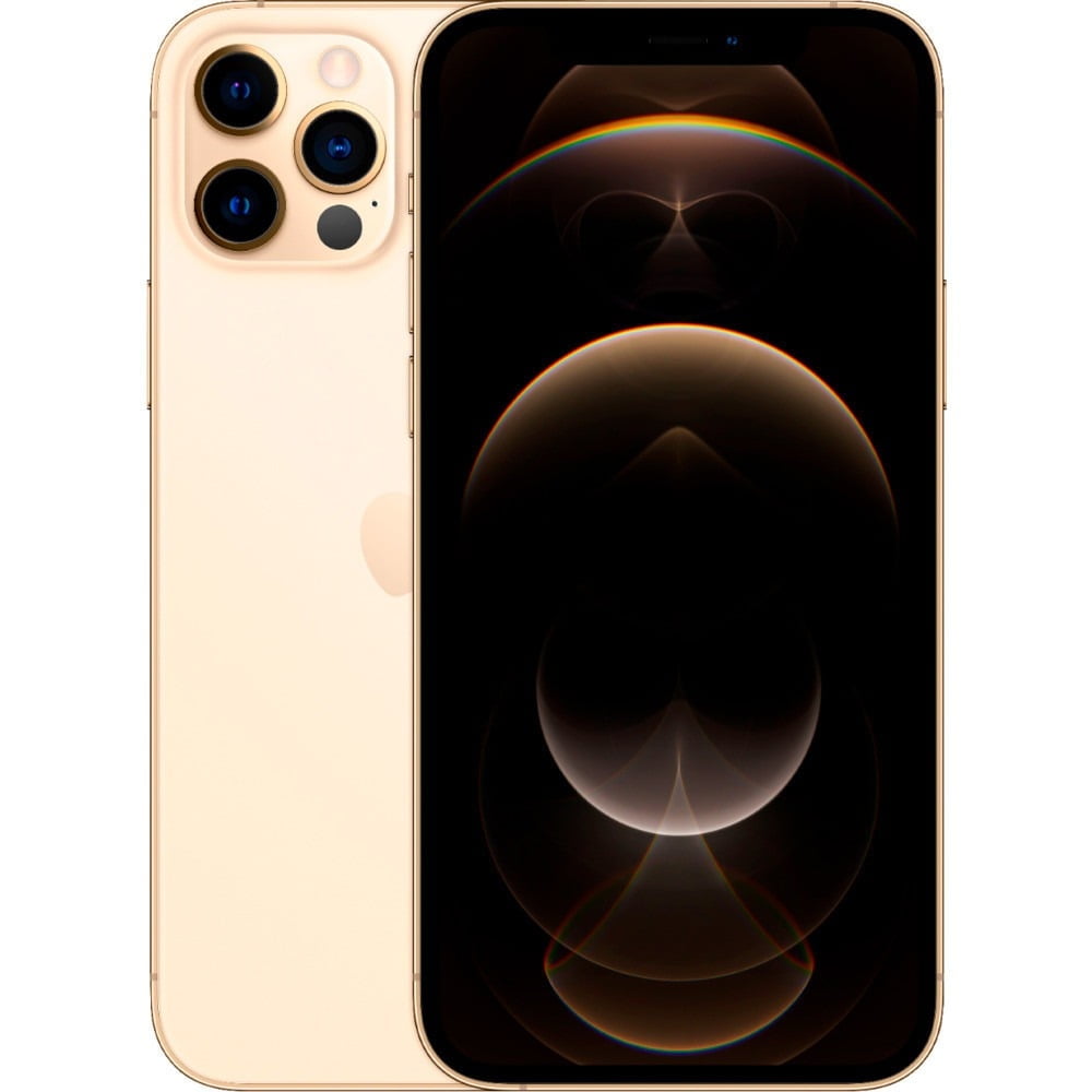 Restauré Apple iPhone 12 Pro - Déverrouillé Tout Opérateur - 256 Go Or (Remis à Neuf)
