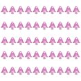 thumbnail image 1 of Unique Bargains Mini Jingle Bells 0.9' Metal Hanging Bells Pink 50Pack, 1 of 5