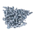 thumbnail image 2 of 50 Pcs Vis de Perceuse à Tête Ronde Acier au Carbone Bleu Blanc Vis de Perceuse en Zinc Vis Auto-Perçantes Galvanisées 4,2x13 mm pour Réparation de Machine, 2 of 8