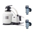 thumbnail image 1 of Intex Pompe de Filtration à Sable et Vannes Plongeantes (Lot de 2) pour Piscines hors Sol, 1 of 9