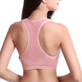 thumbnail image 3 of Wuffmeow Women Absorb Sweat Top Sports Bra Mesh Breathable Bra, 3 of 4