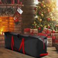 thumbnail image 2 of jinwen 201D Container Storage Bag Heavy Duty Cloth Cloth with Handles Rectangle Closure Black 122x38x51cm, 2 of 7