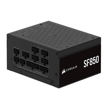 Corsair SF RPS0175 850W Power Supply - Black - SFX, Internal - 120 V, 230 V Input - 3.3 V, 5 V, 12 V, 5 V SB Output - 850 W - PCI Express Connector 5.1 - 1 Fan(s) - NVIDIA SLI Supported - Low Noise