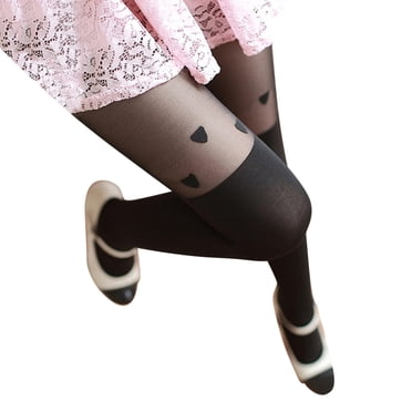 Women High Tube Stitching Stockings Velvet Pantyhose Thigh Lined Sheer Tights Sheer Tights for Women with Design Back Seam Tights Winter Pantyhose for Women Warm Textu Tights for Women