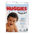 thumbnail image 3 of Huggies Snug & Dry Baby Diapers, Size 2 (12-18 lbs), 116 Count, 3 of 9