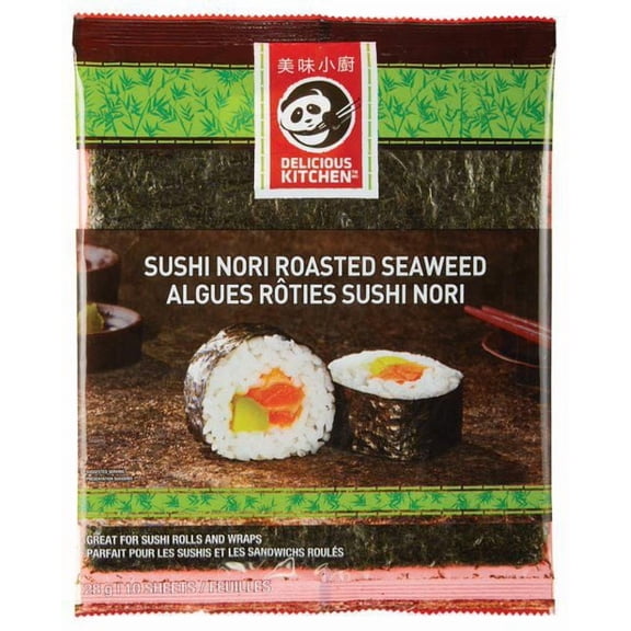 Delicious Kitchen Sushi Nori Roasted Seaweed Sheets