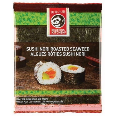 Feuilles d'algues rôties sushi nori Delicious Kitchen