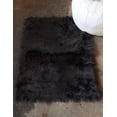 thumbnail image 2 of H-Luxe Hudson Faux Fur2'X3' Rug, 2 of 4