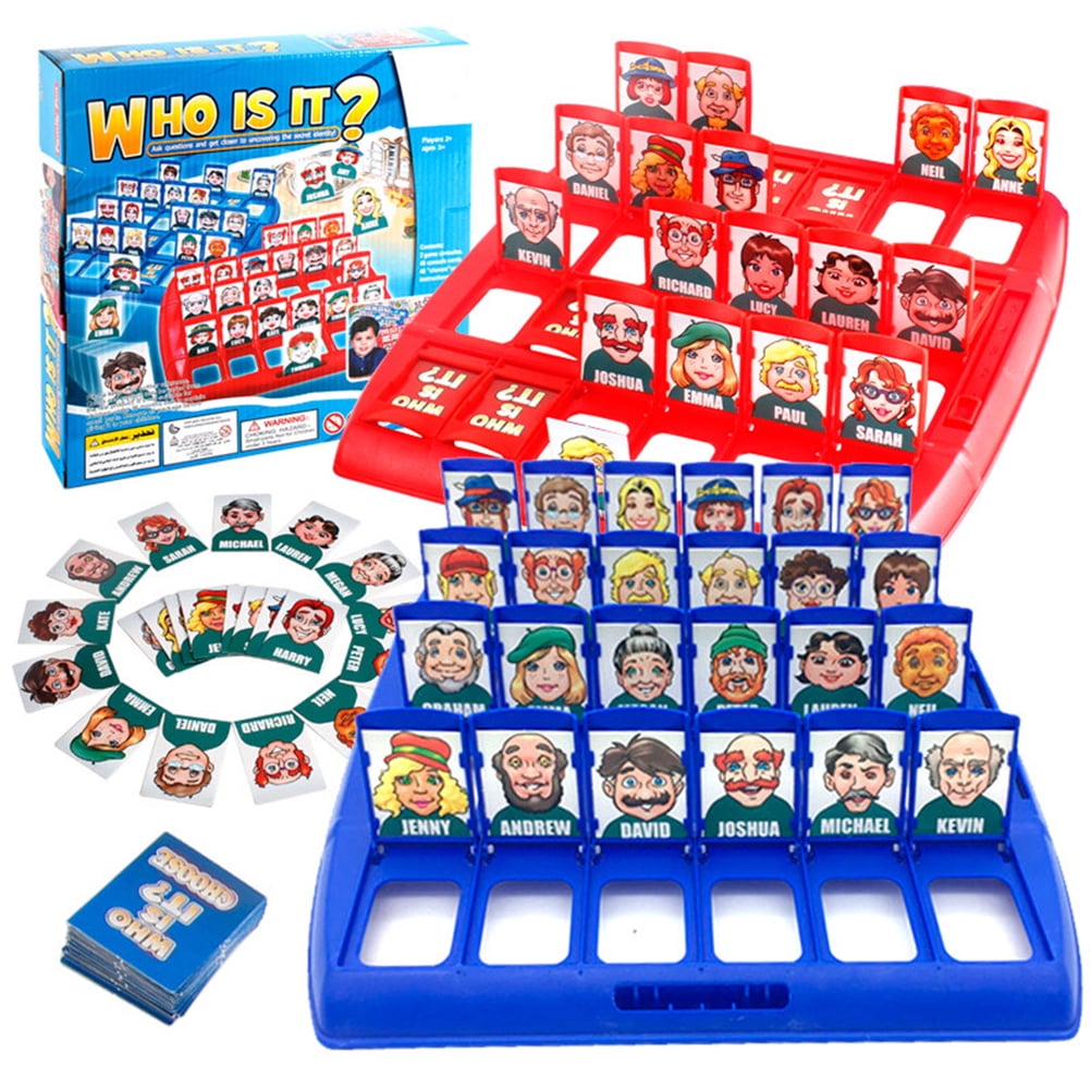 Games Funny Who is It Classic Board Game Family Parents Kids Games Home Party Toy Gift
