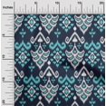 thumbnail image 1 of oneOone Silk Tabby Fabric Damask Ikat Print Sewing Fabric BTY 42 Inch Wide, 1 of 1