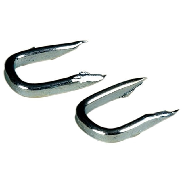 The Hillman Group 122662 Galvanized Double Point Staples Number 11, 1/2-Inch (2 Pack)
