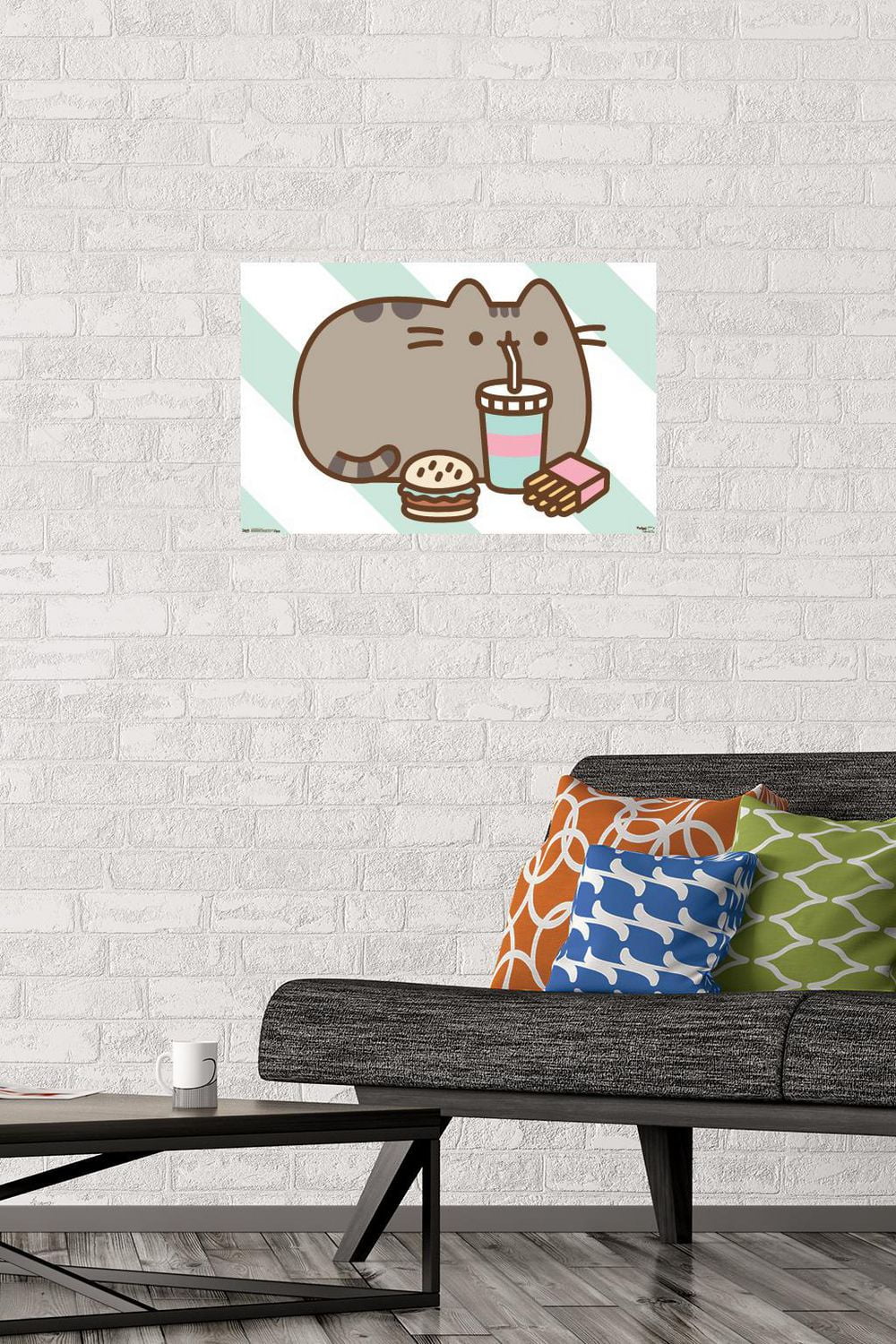 Pusheen - Food Wall Poster