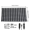 thumbnail image 3 of Hearth & Gear 12V Heated Blanket Portable Heating Blanket Nap Blanket Multifunctional Wrap For Warmth And Comfort! Grounded Blanket of Throw Blanket Winter Blanket Blankets Full Size Winter Bed Throw, 3 of 7