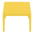 thumbnail image 3 of Sky Lounge Table 39 inch Yellow, 3 of 5