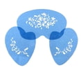 thumbnail image 3 of simhoa 1 Set Face Painting Stencils Reusable Facial Makeup Templates Fesetival 06, 3 of 5
