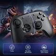 thumbnail image 3 of 8BitDo Ultimate 2 Bluetooth Controller for Switch, Switch 2, PC&Windows,Switch Pro Controller with TMR Joysticks,Tactile/Hall Triggers,Programmable L4/R4 Bumpers,2 Back Paddle Buttons,RGB Ring, 3 of 7